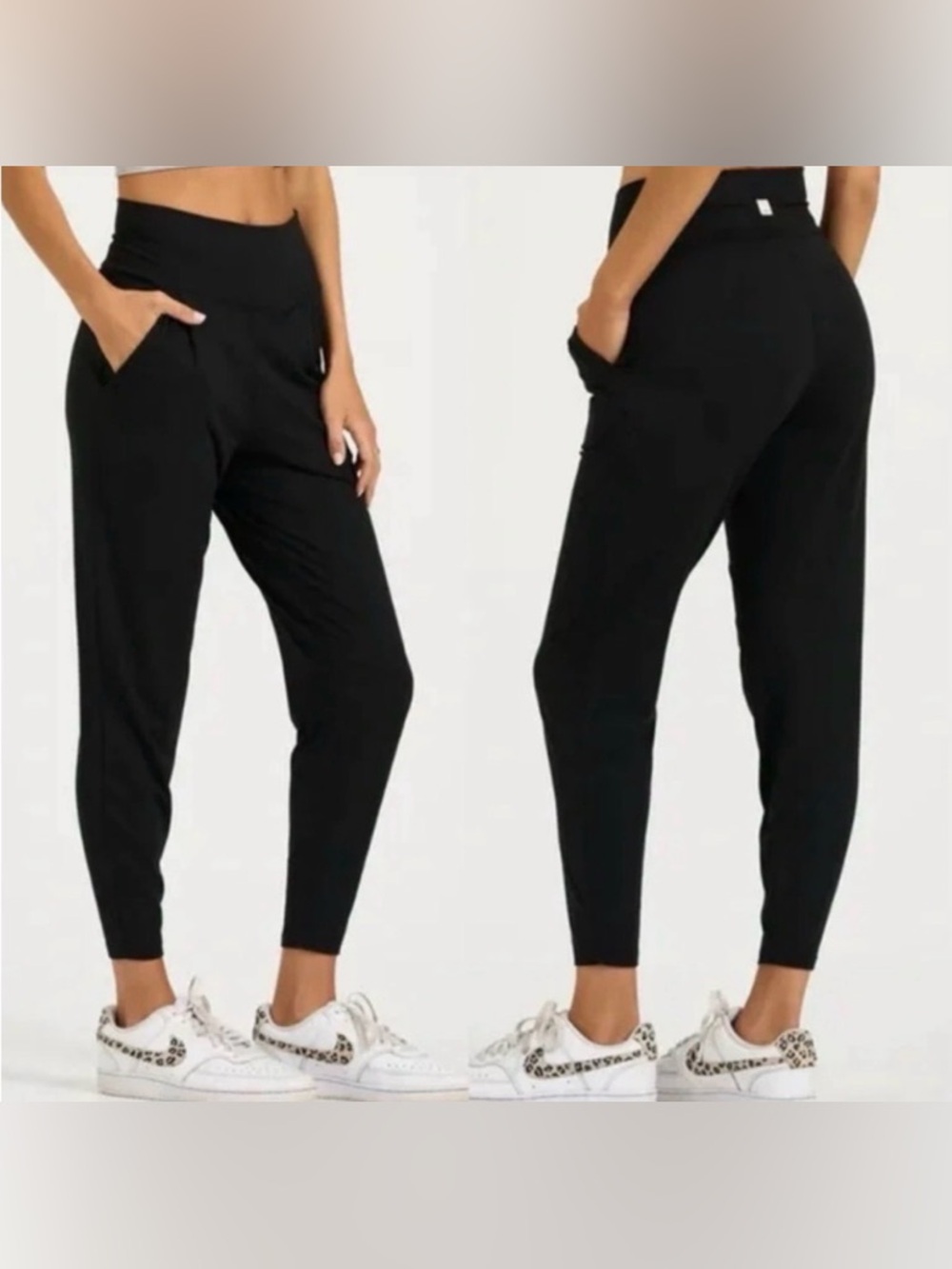 Vuori lux black pants small
